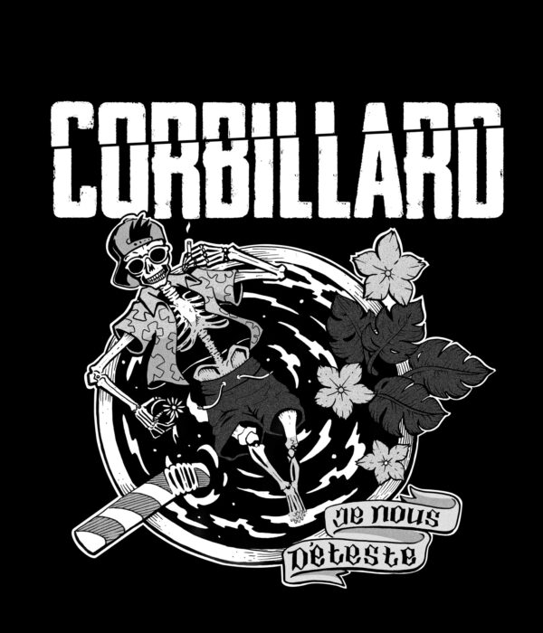 Corbillard - T-shirt - Je nous déteste – Image 2