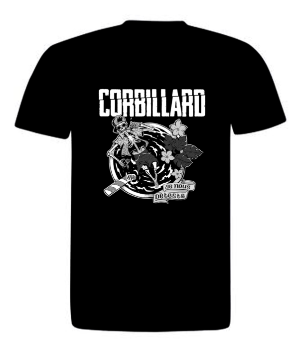Corbillard - T-shirt - Je nous déteste