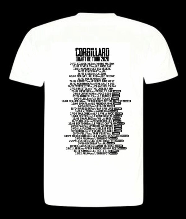 Corbillard - T-shirt - Quart de tour