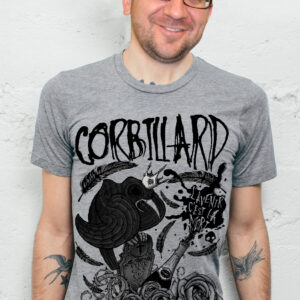 Corbillard - T-shirt - Corbeau