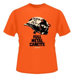 Poulycroc - Full Metal Canette - T-shirt