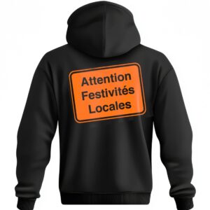 Poulycroc - Attention Festivités Locales - Hoodie
